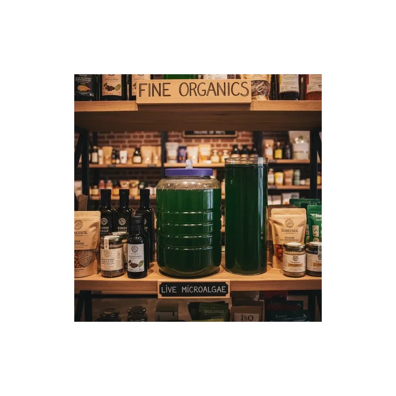 Espirulina Viva Alga Semilla Natural Culitvo