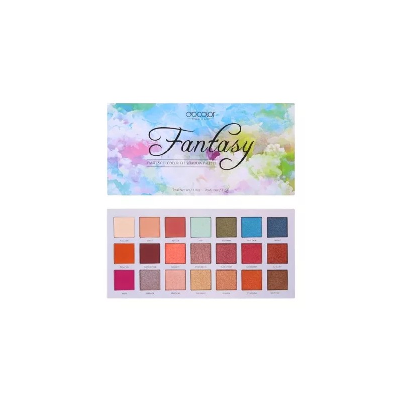 Docolor Paleta 21 Colores Fantasy Docolor