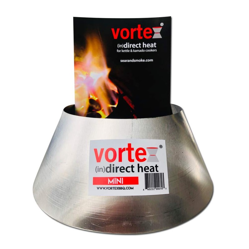 Mini BBQ Vortex™ (in) Direct Cooking Charcoal Grill Accessory Cone