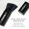 Brocha Maquillaje Kabuki Cara Cepillo Retráctil Viaje Portátil Impecable Base