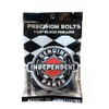 INDEPENDENT 1 1/4 Philips (Black) Skateboard Skate Hardware Screw Nut