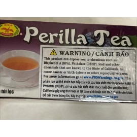 Dragonfly Perilla Tea Bag / Tra Tia To Tui Loc 20 Bags 2g Ea Product Of Vietnam