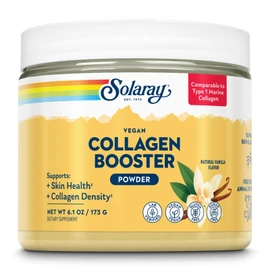 SOLARAY Vegan Collagen Booster - Type 1 Marine Collagen Powder Alternative - Skin Health and Collagen Density Support - Gluten Free, Sugar Free, Lab Verified - 60-Day Guarantee - 25 Servings, 6.1 OZ