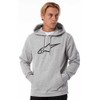 Alpinestars Ageless V2 Hoody (XX-LARGE) (GREY HEATHER/BLACK)