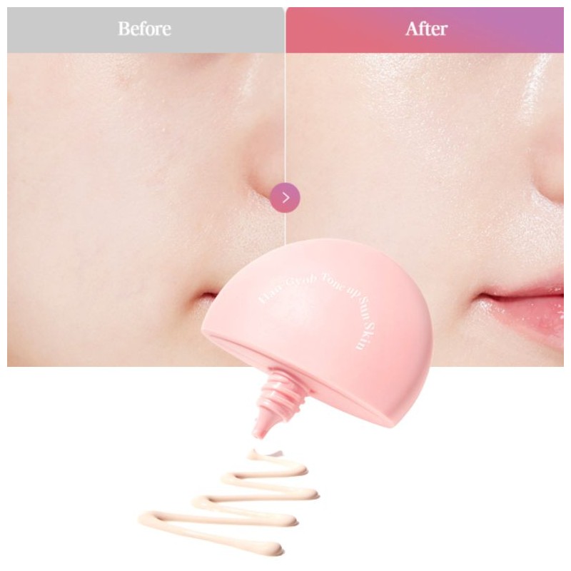 KAHI Han-Gyob Tone Up Sun Skin SPF50+ PA++++ 40ml, Shade:Beige