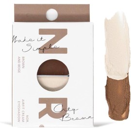 CB Nor. Airfit Cream Eye Shadow/Flow Pink/Rise Orange/City Brown/Nudi Pink/Cassis Red / (CASIS RED (Cassis Red)... (City Brown)