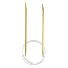 36" Plastic Circular Knitting Needles by Loops & Threads - US 8 / 5mm Knitting Needles for Yarn - 1 Pack