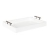 Kate and Laurel Lipton Modern Rectangular Tray, 16.5 x 12.25,