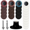Waltool 28Pcs 2 Inch Roll Lock Quick Change Discs with