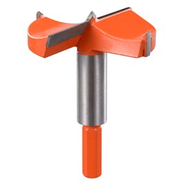 Forstner Drill Bit 65 mm with Guide, Wood Drill, Milling Drill, Art Drill with Hexagonal Shank, Branch Hole Drill, Hinge Drill for Wood and Hardwood