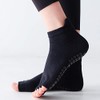 aoozleny Half Toe Non-slip Grip Socks -Five Finger Fitness Socks