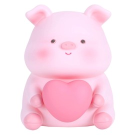 xuuyuu.. Electric Piggy Bank, Pig Piggy Bank, Coin Box, Money Saving Box, Resin, Cute, Treasure Box, Money Saving, Birthday, Christmas, New Year, Valentine's Day, Gift (Type A)