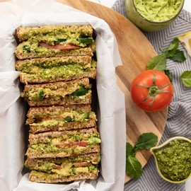 Silver Hills The Big 16 Bread, Low Fat Bread, Made with Organic Sprouted Grains, Non-GMO (4 pack, 22 oz. each)