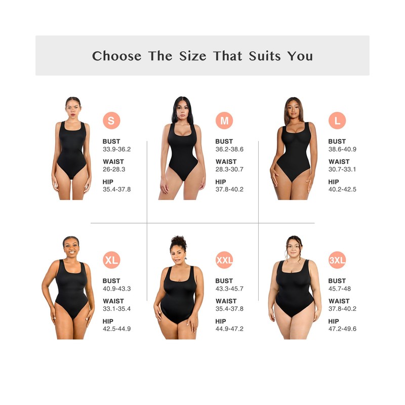 FeelinGirl Bodysuit for Women Tummy Control Going Out Tank Tops