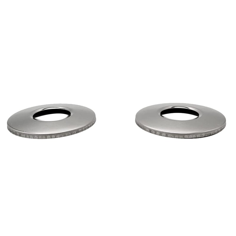 Aswalling 2Pack Pool Ladder Escutcheon Replacement Accessories Stainless Steel Escutcheons