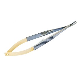 TC Castroviejo Micro Needle Holder 5.5" Curved Surgical Dental Eye