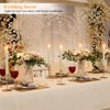 Rechargeable Flameless Taper Candles with Charging Station 6Pcs Real Wax
