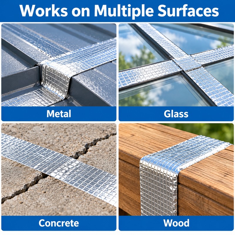 Butyl Waterproof Repair Tape for Roofs, Pipes & Cracks –