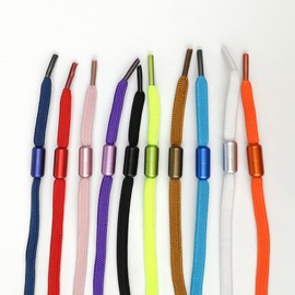 [ShuaWdk] No Tie Shoelaces - Laces, Easy to Put on and Take Off Shoelaces, Lace Lock, Stretchable, One-Touch Elastic Shoelaces, Colored Metal Capsule Buckle, Kids, Adults, Seniors, Athletes, Those Who