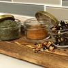 Caviar Line Small Mini Glass Jars With Tin Lids -