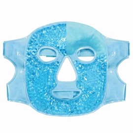 Mascara de Hielo para Cara,Mascarillas Faciales,Mascarilla de Facial para Reducir Hinchazón,Las Ojeras,Migraña,Enrojecimiento,Antifaz de Fríos para Cuidado de la Piel,Compresa Fria y Caliente