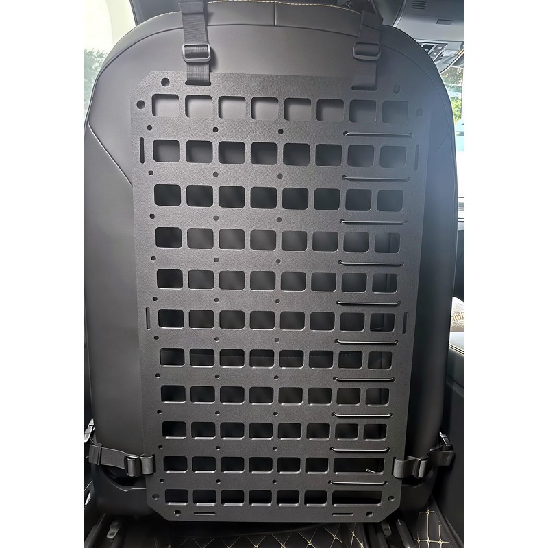 TACNEX Rigid MOLLE Panel for Car Seat Back Organizer Vehicle