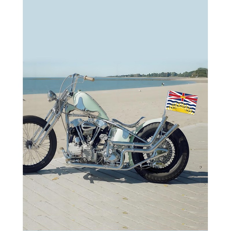 12x18 Inch British Colombia Canada Flag,30x45 cm Nautical Canadian Province