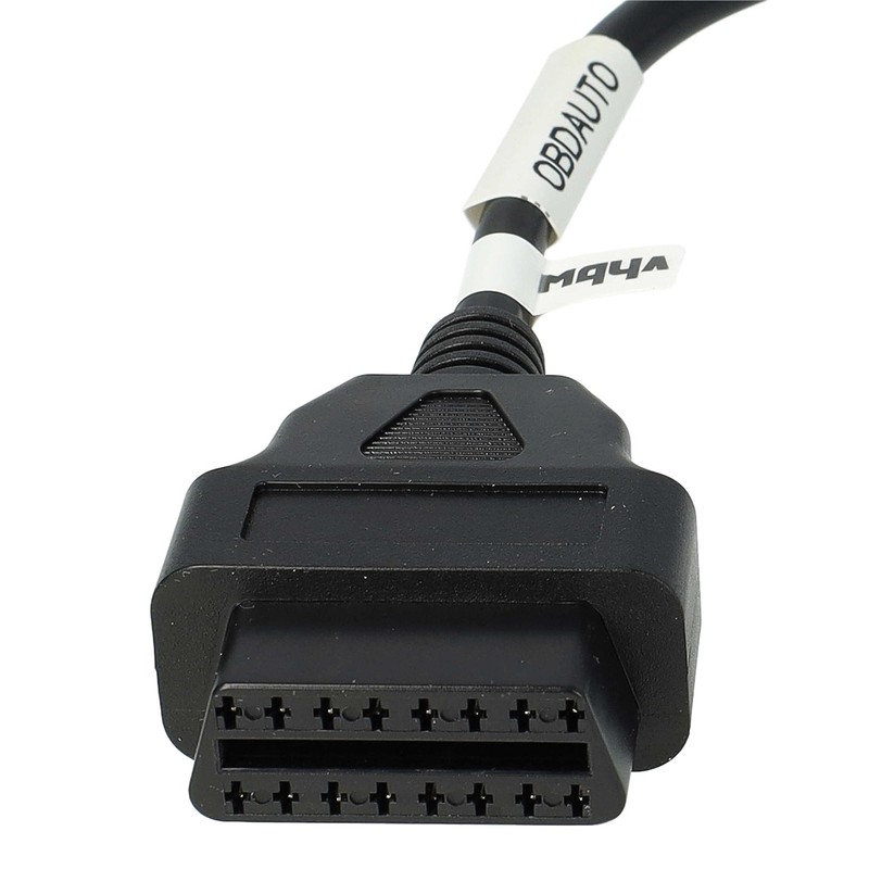 vhbw OBD2 Adapter 4 Pin to OBD2 16 Pin Compatible