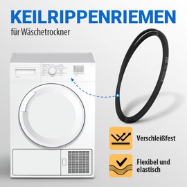 VIOKS V-belt 1239PJ5E 5PJE1239 replacement for Whirlpool 481235818214 481235818215 Indesit C00310973 C00311752 washing machine belt - flat belt, drive belt & spare parts for washing machines