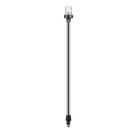 SEAFLO 03 Series All-Around LED Pole Navigation Light- 3 NM, 24" Height, 12-24V, 2.5 W, Plug-In Mount, For Boats Up to 65 FT (20 M), Stainless-Steel, CE & RoHs Certified (Plug-In Mount, 36”)