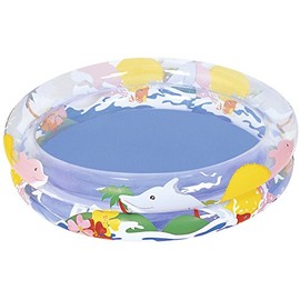 Bestway Sea Life Above Ground Pool - Transparent, 36 x 8 Inch
