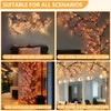 FNHMSL Cherry Enchanted Willow Vine Lights, 7.55FT 144LED 2PCS Pink