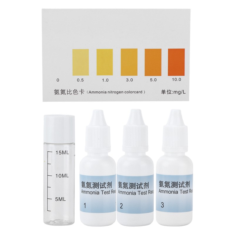 Aquarium Ammonia Nitrogen Test Agent Fish Tank Water Quality Ammonia