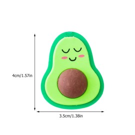 HEMOTON 36 Pieces Avocado Eraser Mini Fruit Eraser Food Eraser Student Gifts Student Prizes Children Mini Eraser Painting Rubber Children Small