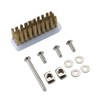 BCZAMD 3D Printer Parts Mini Nozzle Cleaning Nylon Brass Brush