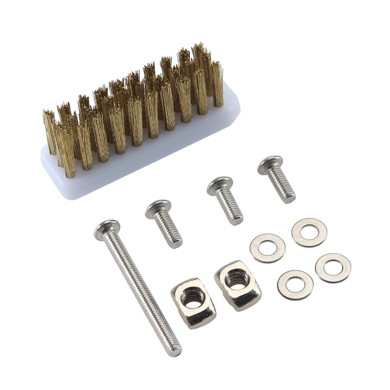 BCZAMD 3D Printer Parts Mini Nozzle Cleaning Nylon Brass Brush