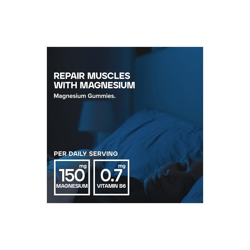 Bulk Magnesium Gummies, Tropical, 150 mg, 60 Gummies