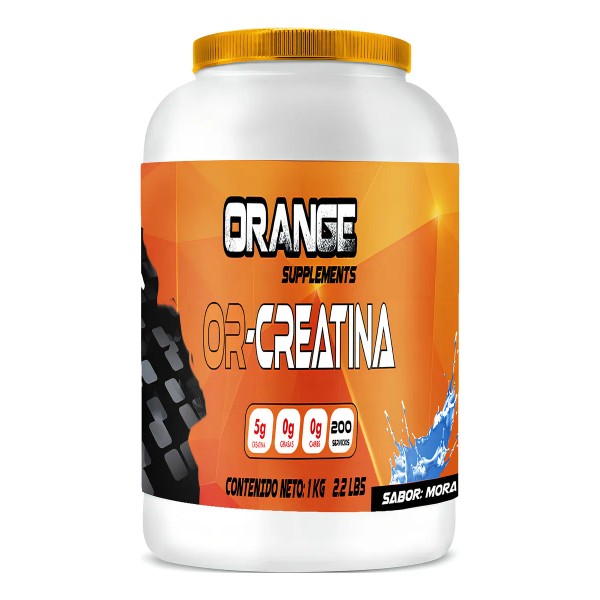 Creatina Monohidratada Suplemento 1kg 100 Servi Orang Moras