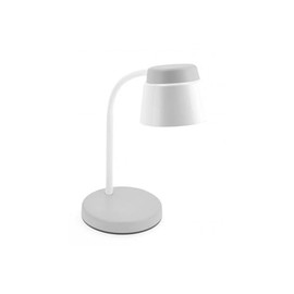GTV Helin Desk Lamp, 6 W, 350 lm, 3-CCT, 4000 K, LED, AC 220-240 V, SMD5730, PF >0.5, RA >80, IP20, 150 cm Cable, Grey, Stable & Modern