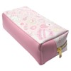 Takeimiki Lovely Pink Rabbit Pattern Box Shaped Pen Pouch Large