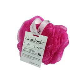 Clean Logic Cleanlogic - Silky Mesh Bath & Shower Sponge, 1 Ea, 1count