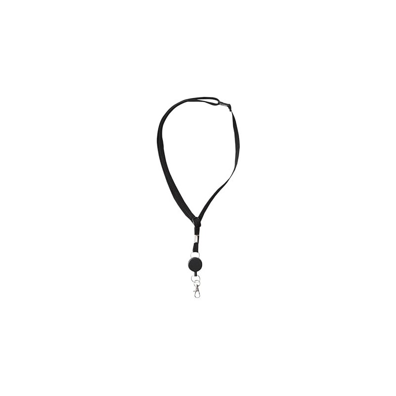MUJI NDD76A1S Lanyard with Reel for Card Case ID Holder