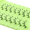 7 Pairs Cartoon Eyelashes and Clear Bands, Japanese Anime Cosplay