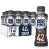 Core Power Elite High Protein Shake, Chocolate, 42g Bottle, 14oz,
