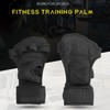 Weight Lifting Gloves Polyester Fiber Hook and Loop High Density