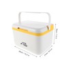 Totority Durable Picnic Cooler Box for BBQ Camping Fishing Travel