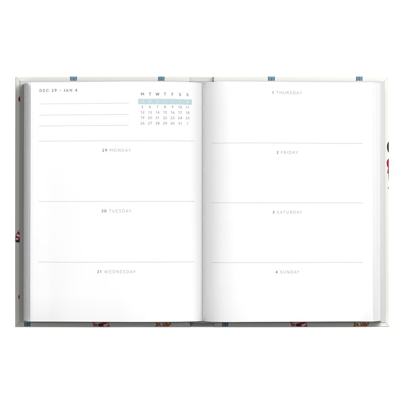 Ohh Deer 2026 Diary Cath Kidston Guards Ditsy Design -