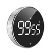 AIXXCUVQ Productivity Timer Clear LED Display Adjustable Alarm Sound is
