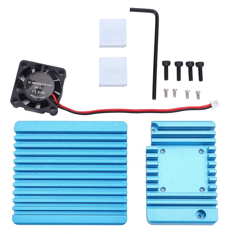 Aluminum Alloy Heat Sink Radiator with Mini Cooling Fan Heat