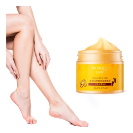 🦶🌿 Bioaqua – Crema Exfoliante para Pies 180 g con Extractos Naturales ✨💆‍♀️